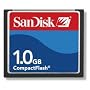 Sandisk 1GB CompactFlash Card (SDCFB1024800)