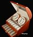 TOP QUALITY QUAD WATCH WINDER (4) +12 STORAGE BOX CASE
