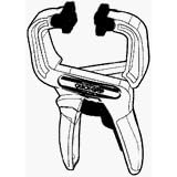 Irwin 59400CD Quick-Grip Handi-Clamp Curved Bar Clamp by Grip
