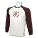 Peter Puck Retro Long Sleeve Raglan T-Shirt (Chocolate)