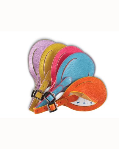 Travelon Pebble-Grain Luggage Tags,