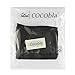 Cocobla Women's Stitching Stretchy Faux Leather Back Pant Leggings