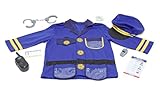 Melissa & Doug Police Officer Role Play Costume Set