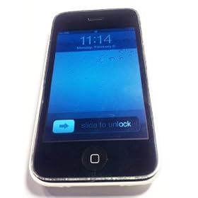 iPhone 3GS 16GB - Black -Used - Locked to Orange Network - Grade B