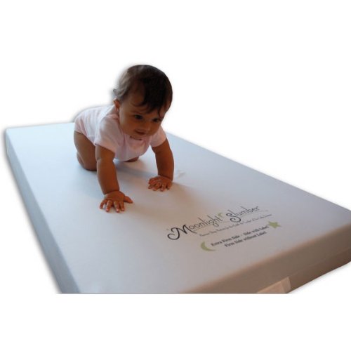 Moonlight Slumber Little Dreamer Dual Firmness All Foam Crib Mattress