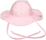 Flap Happy Eyelet Hat, Pink