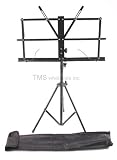 NEW Portable Black Adjustable Sheet Music / Book Stand