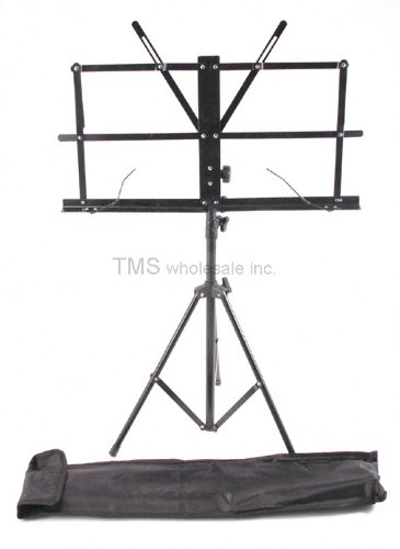 Childrens Toyshop  Musical Instruments : NEW Portable Black Adjustable Sheet Music / Book Stand