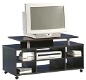 SB-Design 205-021 TV/HiFi Regal Variant 21 - B/H/T: 118.0 x 57.0 x 50.0 cm, Mocca