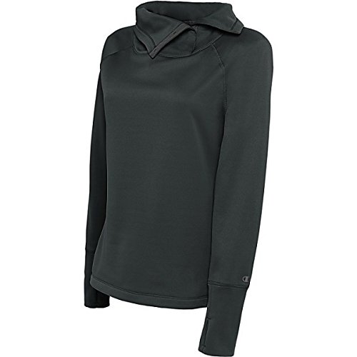 チャンピオン アウター パーカ＆スウェット Champion Women's Tech Fleece Open Bottom Black [並行輸入品]
