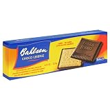 Bahlsen Leibniz Cookies, Dark Chocolate, 4.4-Ounce Boxes (Pack of 12)