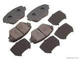 2001-2005 Toyota RAV4 Akebono Front Brake Pad Set - Pro-act - Ceramic