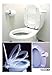 Estiq Toilet Seat Lifter Handle Hygienic Clean Lift Lower Self Adhesive, White (1 Packs)
