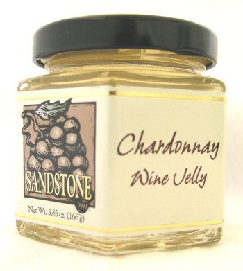 Chardonnay Wine Jelly, 6 oz by Sandstone Farms