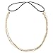 niceeshop(TM) Women Girl Boho Bohemian Sexy Link Chain Tassels Headband,Gold and Black by niceeshop