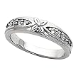 14K White Gold Diamond Ring - 0.20 Ct.