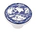 Liberty Hardware PN0813V-WB-C Delft Blue China Pattern Knob