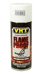 VHT Flat White Primer Flameproof Very High Temp Coat