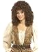 Curly Character Wig - Brown Adult Costume Accessory