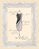 Art Poster Print - Dress Form I - Artist: Steve Leal - Poster Size: 8 X 10 inches