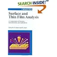 Surface and Thin Film Analysis: A Compendium of Principles, Instrumentation, and Applications by Henning Bubert and Holger Jenett
