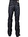 Stetson Men's 1312 Relaxed Fit Bootcut Jeans with Flag Detail Big and Tall