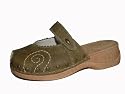 Rieker Leder-Clogs "Gina" / Clog / Pantoletten / Pantolette