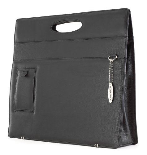 Mobile Edge METBL1 Black Leather Ladies Notebook
