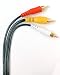 Arista Audio/Video Patch Cords with RCA connectors 3 feet