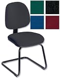 Trexus Plus Cantilever Visitors Chair Back H400mm W460xD450xH430mm Charcoal