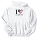 Sweatshirt White  I Love San Bernardino  California Usa City