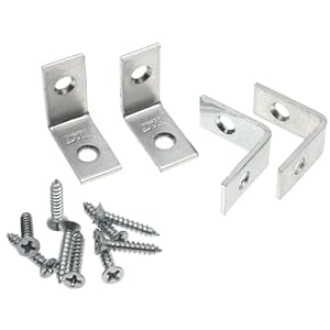 Stanley Hardware 75-6104 1 Corner Braces - Zinc Plated 4 per Package by 