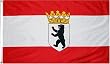 Germany "Berlin" Flag - 3 foot by 5 foot Polyester (NEW)