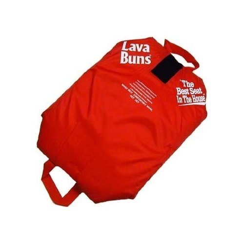 Childrens Toyshop  Outdoor Living : Lava Buns Heated Seat Cushion (Red) (12"H x 17"W)