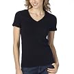 Merona&reg; Petites: Short Sleeved Vee Neck Tee - Ebony
