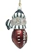NFL San Diego Chargers Lighted LED Football Snowman Christmas Ornament