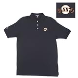San Francisco Giants MLB "Classic Pique" Polo Shirt (Black)