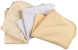 Miniwear 3 Pack Receiving Blankets - Yellow