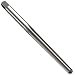 Union Butterfield 4587 High-Speed Steel Taper Pin Reamer, Straight Flute, Round With Square End Shank, Uncoated (Bright) Finish