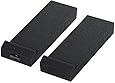 Auralex Acoustics MoPAD Monitor Acoustic Isolation Pads, 12" x 4" x 2" Tall, 1 Pair, Charcoal