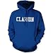 Produkt-Bild: Clarion Collegiate Unisex Hooded Sweatshirt, Royal, M
