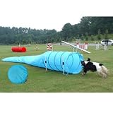 Agility Chute 24 Diameter, 18' Long/Open Front, Collapsed Tail - Pink
