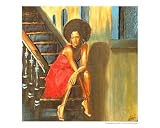 Black Havana (At the bottom of the stairs) World Culture Giclee Poster Print by Ansel E Butler, 10x8