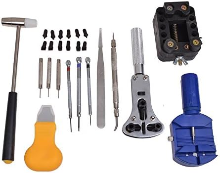 BeautLife Watch Repair Tool Kit, Opener Link Remover Spring Bar Tool Carrying Case, 13-Piece