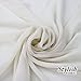 Off White Chiffon Fabric by The Yard, Sheer Fabric, Solid Color Chiffon Fabric, Sheer Chiffon, Fabric by The Yard - 1 Yard