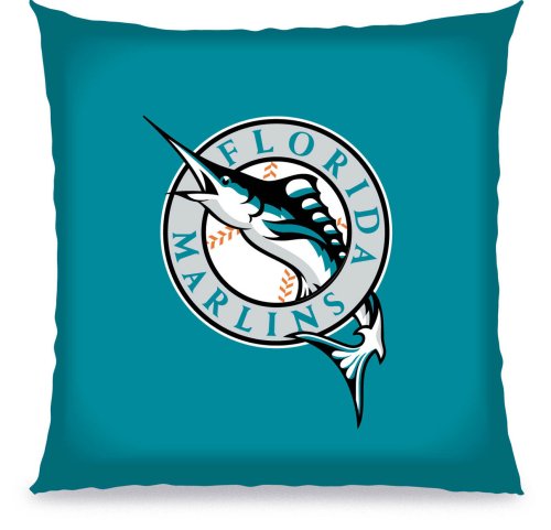 Buy Florida Marlins 27 in Floor Pillow by Biederlack