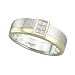 14K Two Tone Gold 1/5 ct. Princess Cut Diamond Wedding Ring