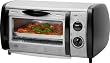 Clatronic PO 3342 Mini-Pizza-Ofen 12 Liter, silber / schwarz