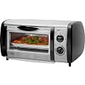 Clatronic PO 3342 Mini-Pizza-Ofen 12 Liter, silber / schwarz
