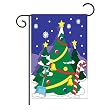 Christmas Tree Garden Flag
